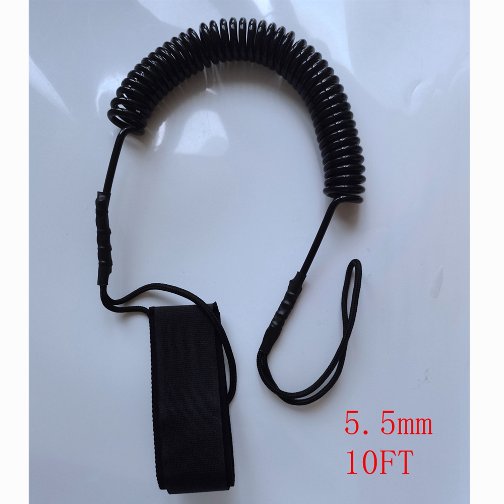 5.5MM 10FT Fiberglass Surfboar - огляд і ціна Surfboard Leash Ankle