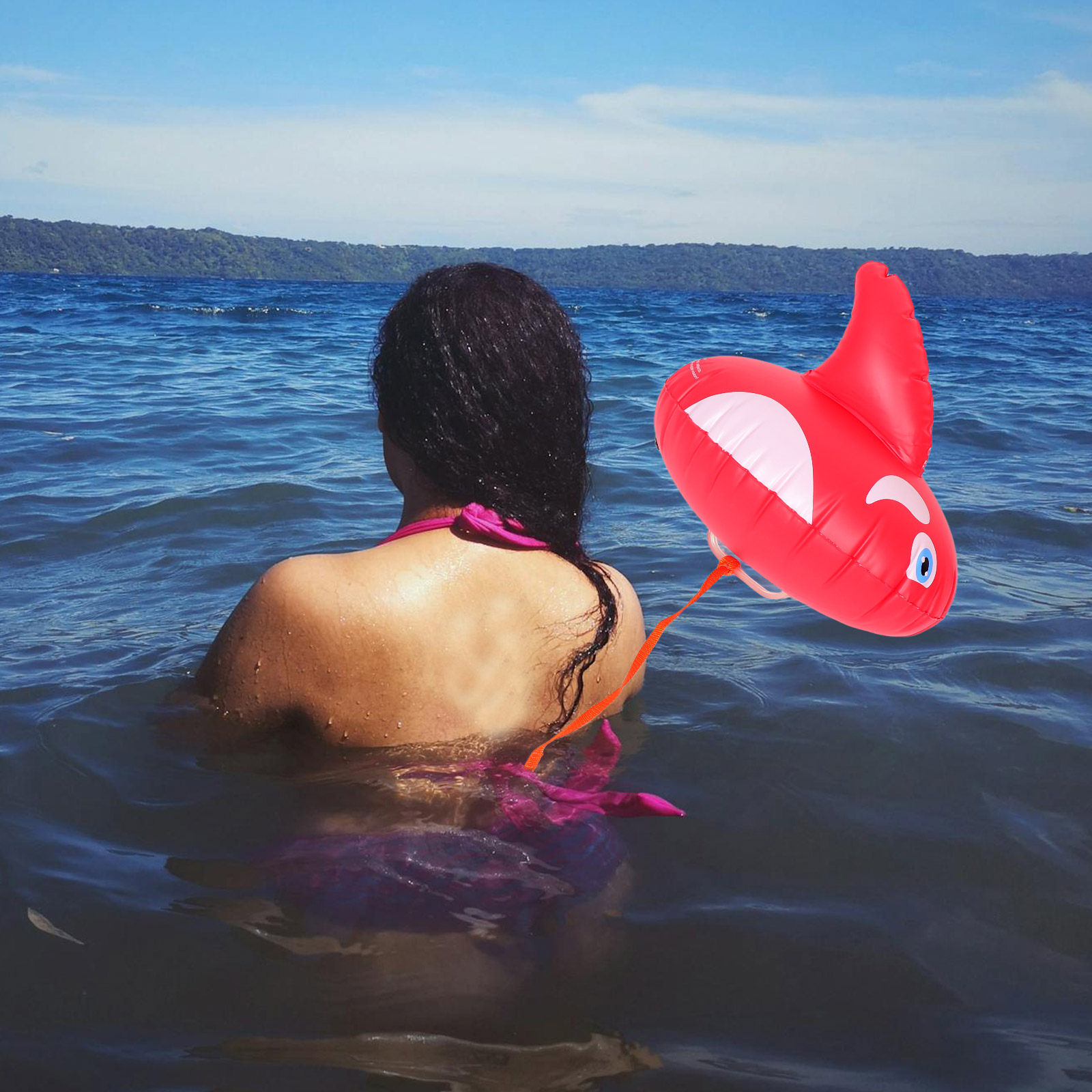 Inflatable Swimming Buoy Adjus - огляд і ціна Swim Buoy Open Water